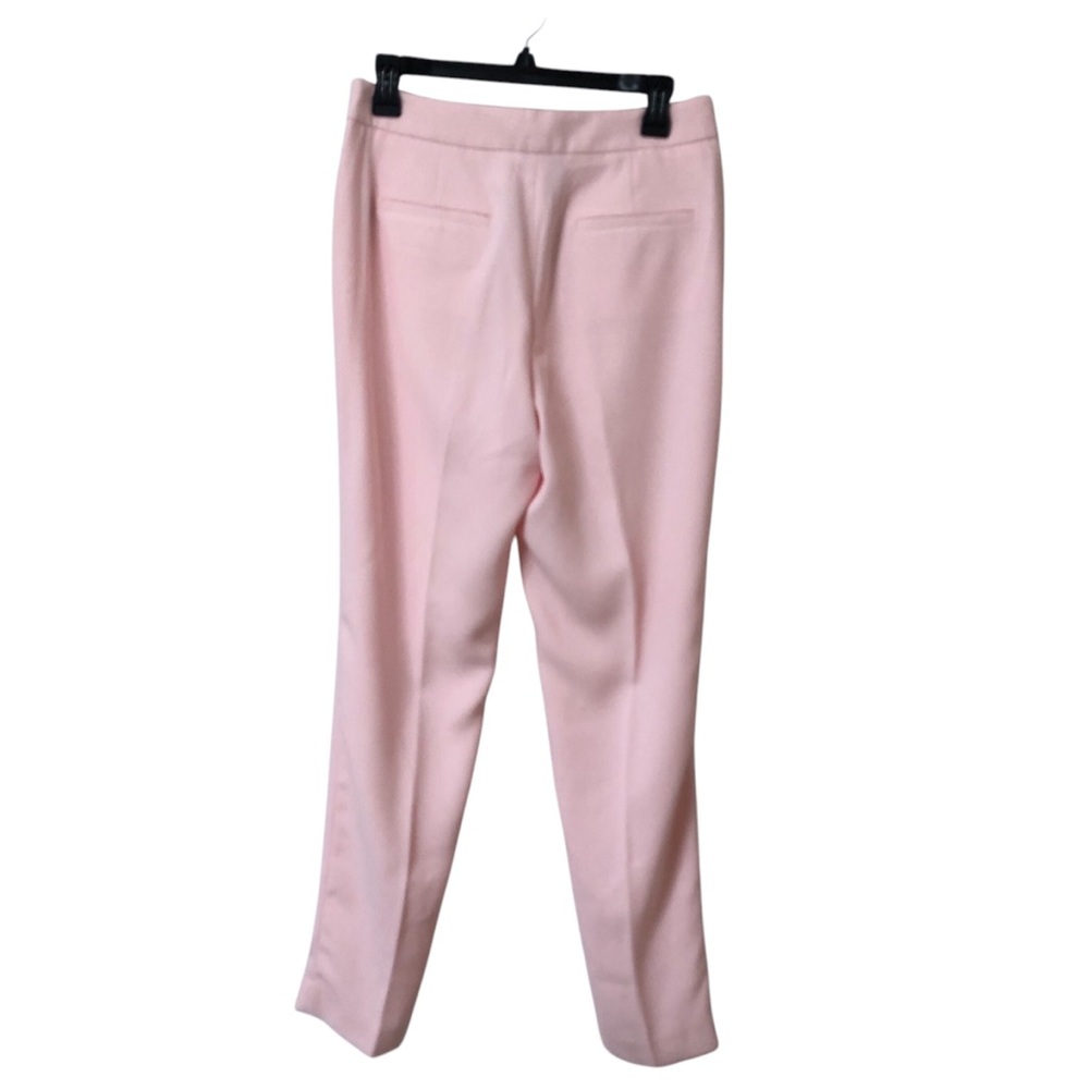 J. Crew Pink Straight Leg Pants with Sleek Silhouette - Picture 2 of 7